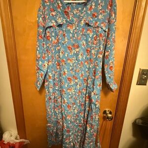 Lucky Brand | Dresses | Lucky Brand S Dark Green Corduroy Belted Button  Front Dress Shirtdress Cotton | Poshmark